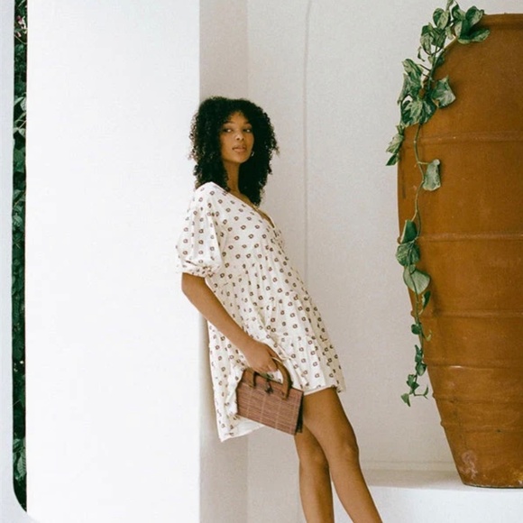 SABO SKIRT Tarelle Dress- Dusty Floral (XS) - Picture 3 of 5